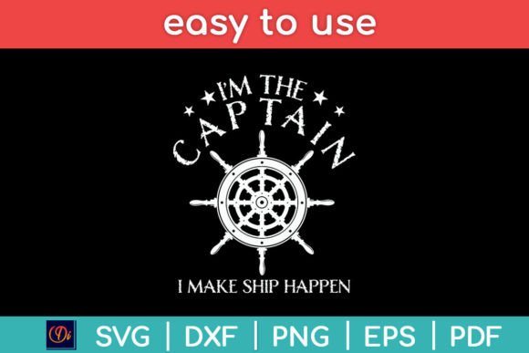 Captain I Make Ship Happen Embroidery Review