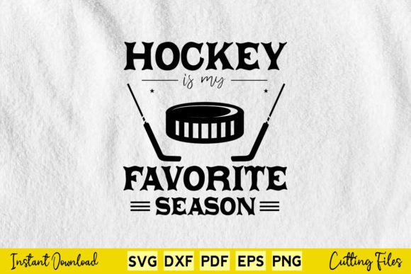 Funny Hockey is My Favorite Season Graphics and Crafts Review