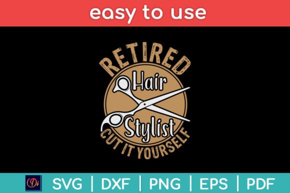 Retired Hair Stylist Graphics & Crafts Review