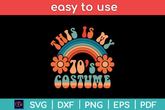 This Is My 70s Costume 60s Vibes Party Graphics and Crafts Review