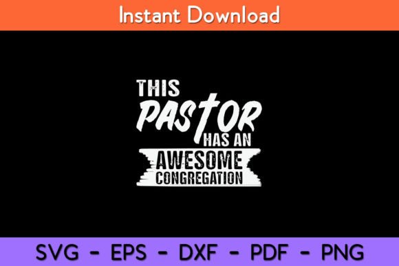 This Pastor Has an Awesome Congregation Graphics and Crafts
