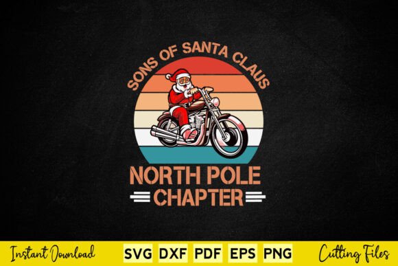 Vintage Sons of Santa Claus North Poly Graphics and Crafts Review