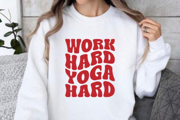 Work Hard Yoga Hard SVG, Retro Design: A Brand Designer’s Review for Crafts and Graphics